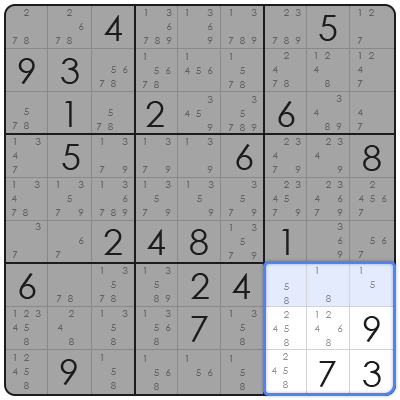 answer of sudoku